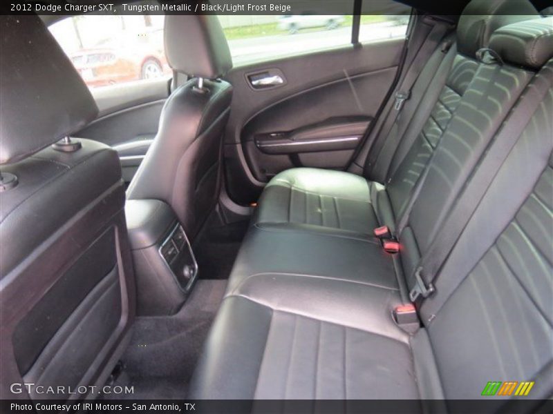 Tungsten Metallic / Black/Light Frost Beige 2012 Dodge Charger SXT