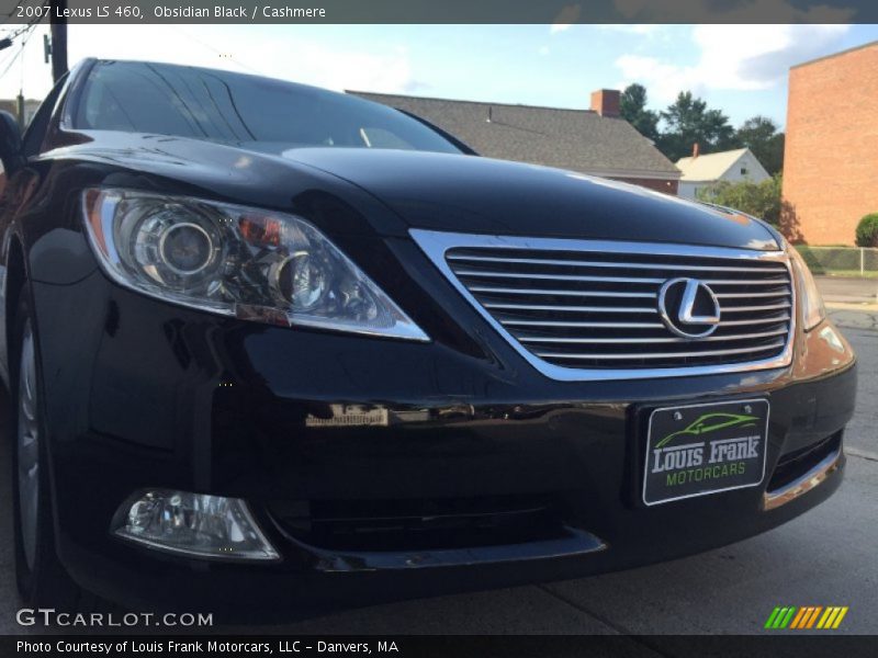 Obsidian Black / Cashmere 2007 Lexus LS 460