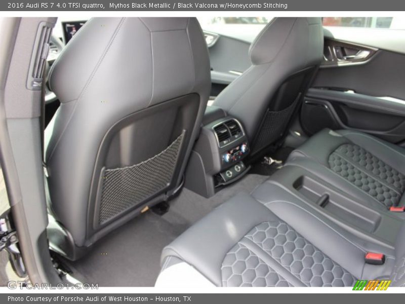 Rear Seat of 2016 RS 7 4.0 TFSI quattro