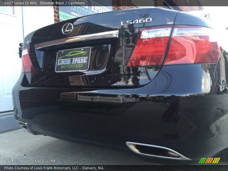 Obsidian Black / Cashmere 2007 Lexus LS 460