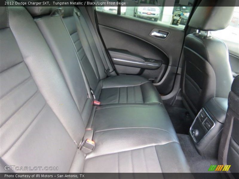 Tungsten Metallic / Black/Light Frost Beige 2012 Dodge Charger SXT