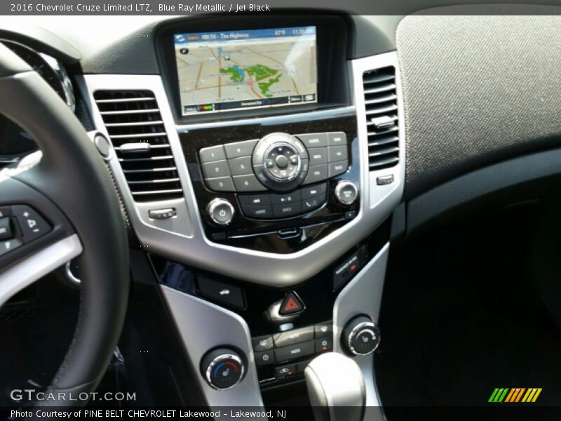 Blue Ray Metallic / Jet Black 2016 Chevrolet Cruze Limited LTZ