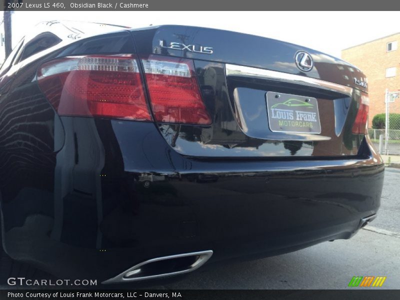 Obsidian Black / Cashmere 2007 Lexus LS 460