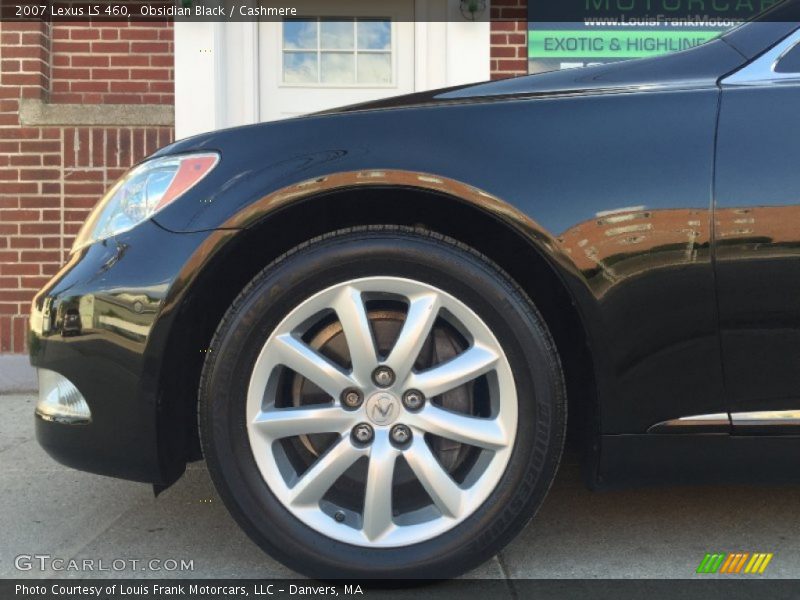 Obsidian Black / Cashmere 2007 Lexus LS 460