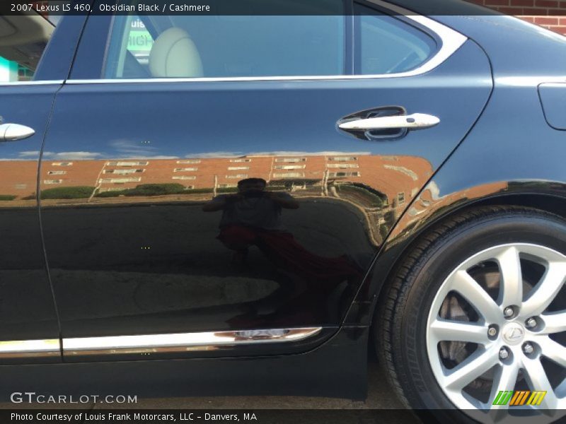Obsidian Black / Cashmere 2007 Lexus LS 460