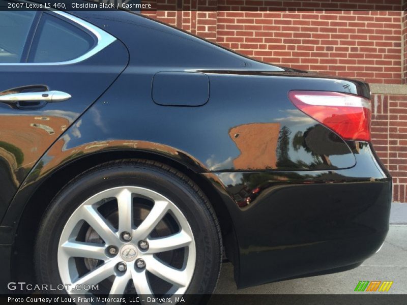 Obsidian Black / Cashmere 2007 Lexus LS 460