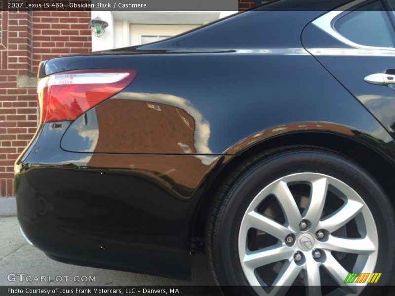 Obsidian Black / Cashmere 2007 Lexus LS 460