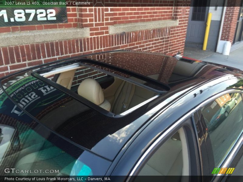 Obsidian Black / Cashmere 2007 Lexus LS 460