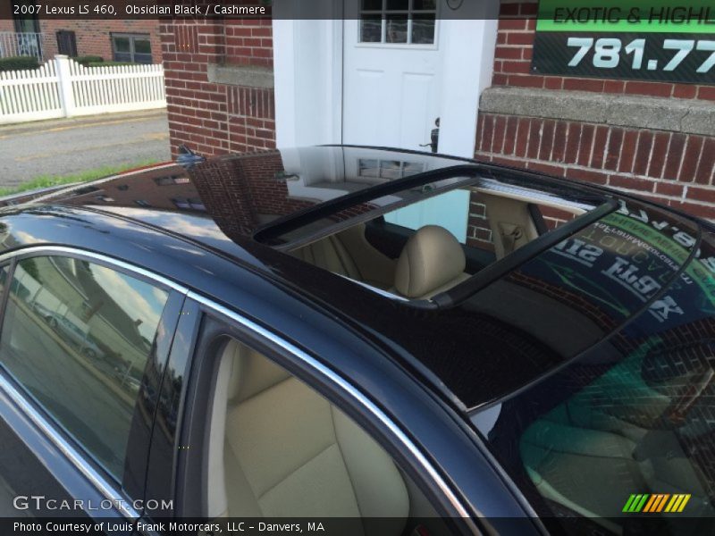 Obsidian Black / Cashmere 2007 Lexus LS 460