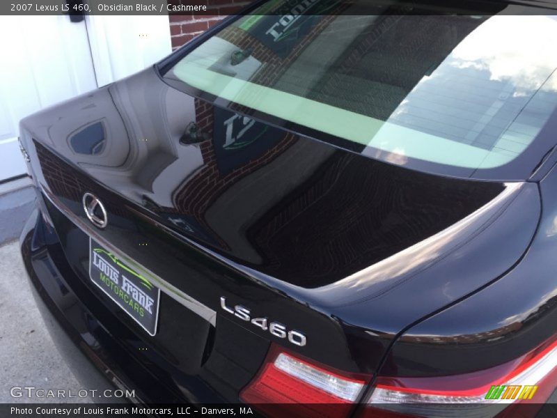 Obsidian Black / Cashmere 2007 Lexus LS 460
