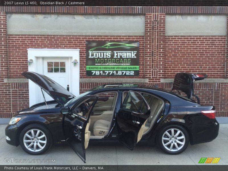 Obsidian Black / Cashmere 2007 Lexus LS 460