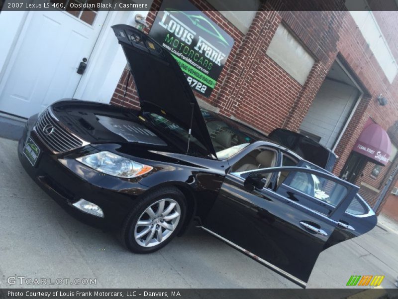 Obsidian Black / Cashmere 2007 Lexus LS 460