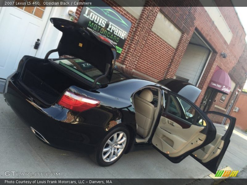 Obsidian Black / Cashmere 2007 Lexus LS 460