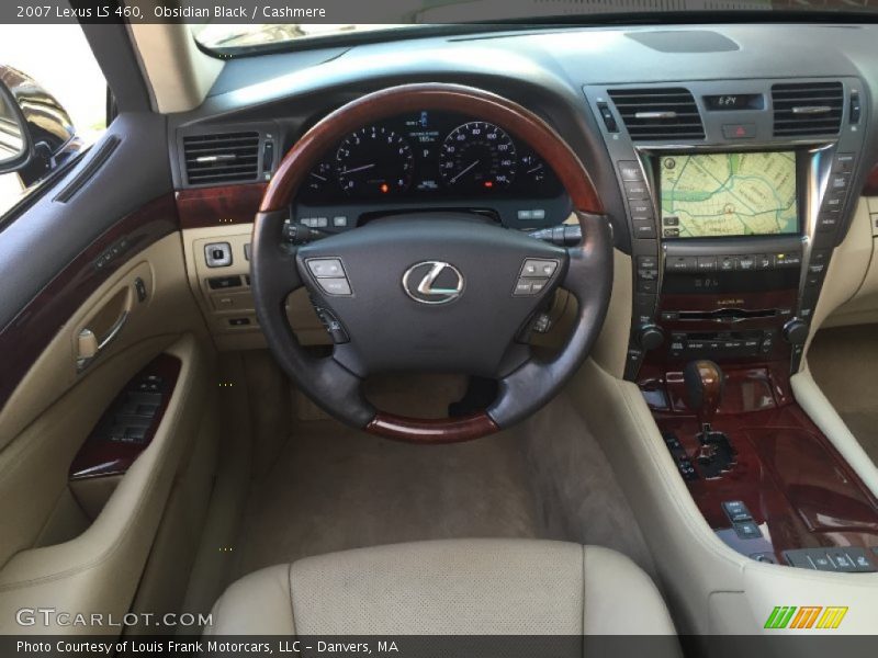 Obsidian Black / Cashmere 2007 Lexus LS 460
