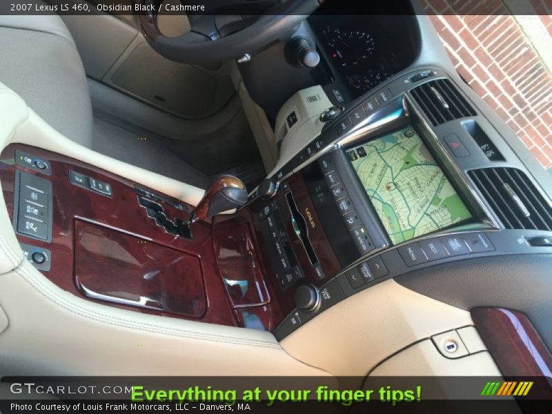 Obsidian Black / Cashmere 2007 Lexus LS 460
