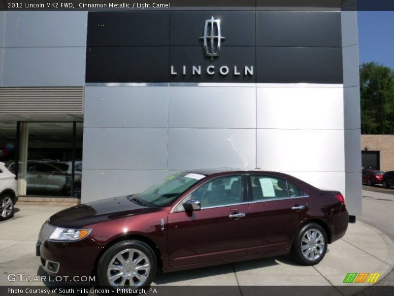 Cinnamon Metallic / Light Camel 2012 Lincoln MKZ FWD