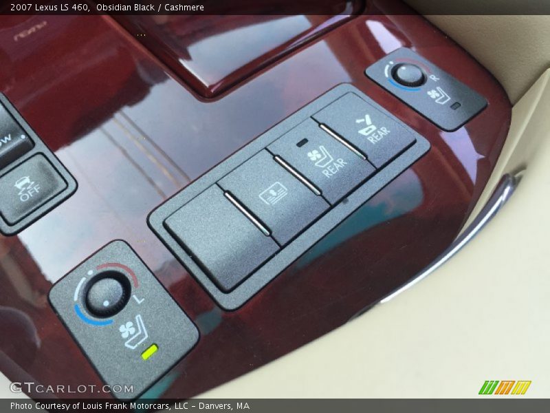 Obsidian Black / Cashmere 2007 Lexus LS 460
