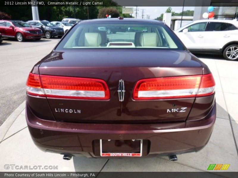 Cinnamon Metallic / Light Camel 2012 Lincoln MKZ FWD