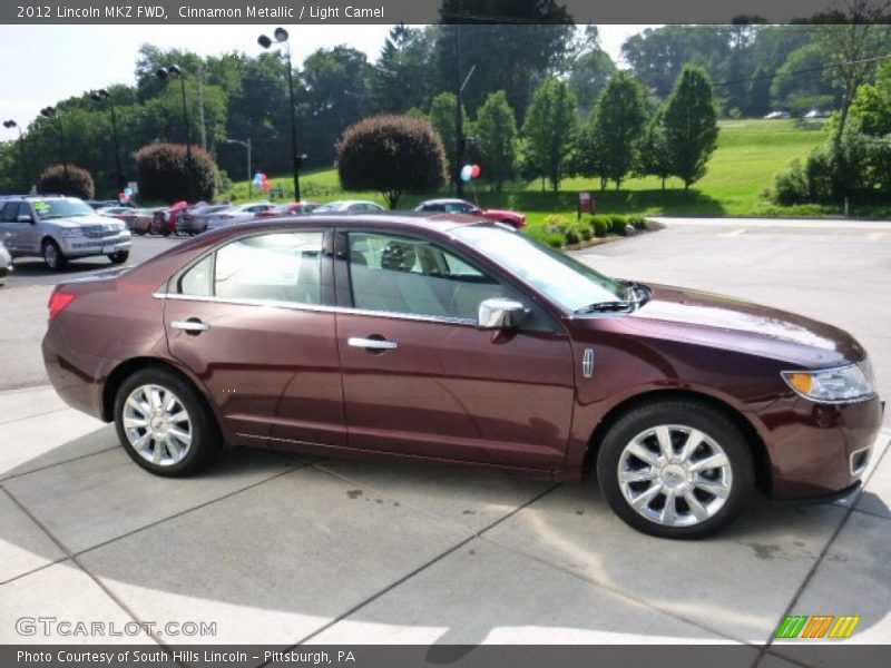 Cinnamon Metallic / Light Camel 2012 Lincoln MKZ FWD