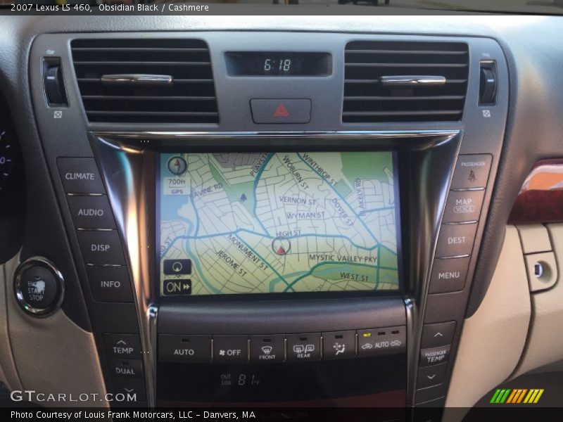 Obsidian Black / Cashmere 2007 Lexus LS 460
