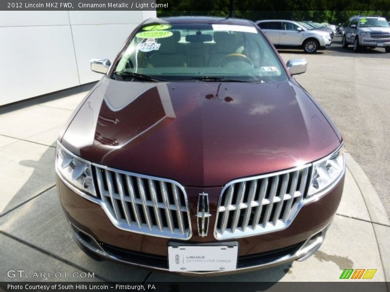 Cinnamon Metallic / Light Camel 2012 Lincoln MKZ FWD