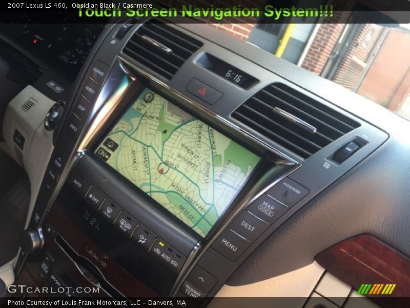 Obsidian Black / Cashmere 2007 Lexus LS 460