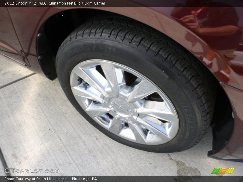 Cinnamon Metallic / Light Camel 2012 Lincoln MKZ FWD
