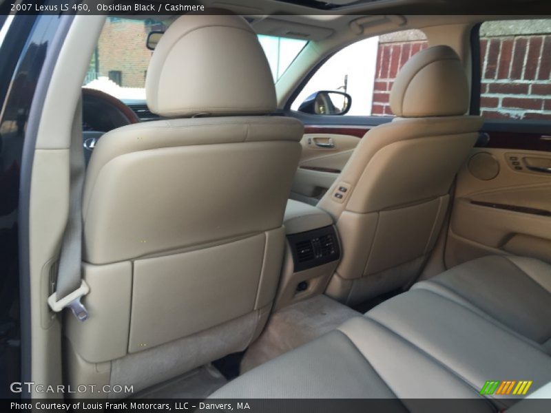 Obsidian Black / Cashmere 2007 Lexus LS 460