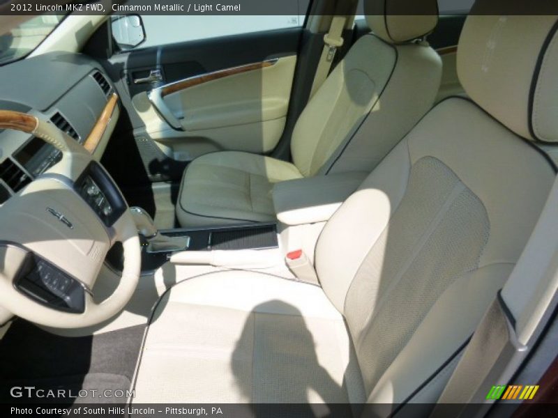Cinnamon Metallic / Light Camel 2012 Lincoln MKZ FWD