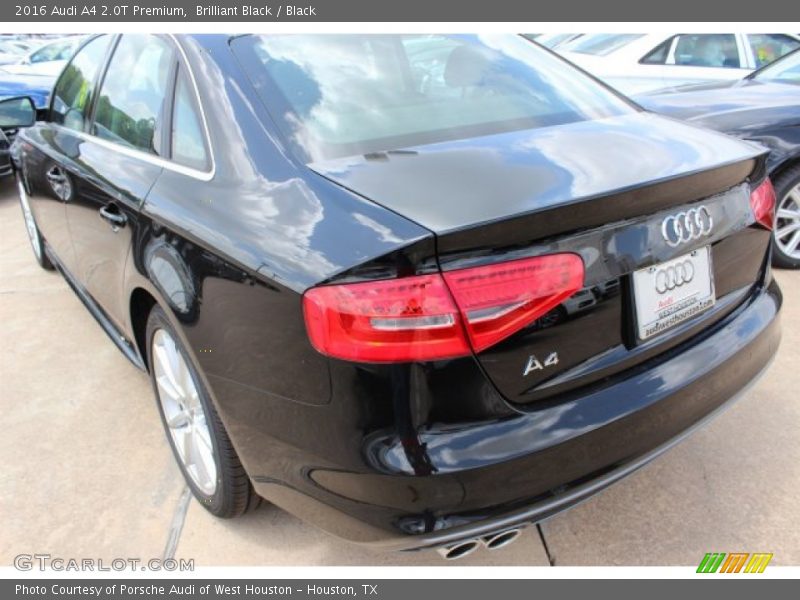 Brilliant Black / Black 2016 Audi A4 2.0T Premium