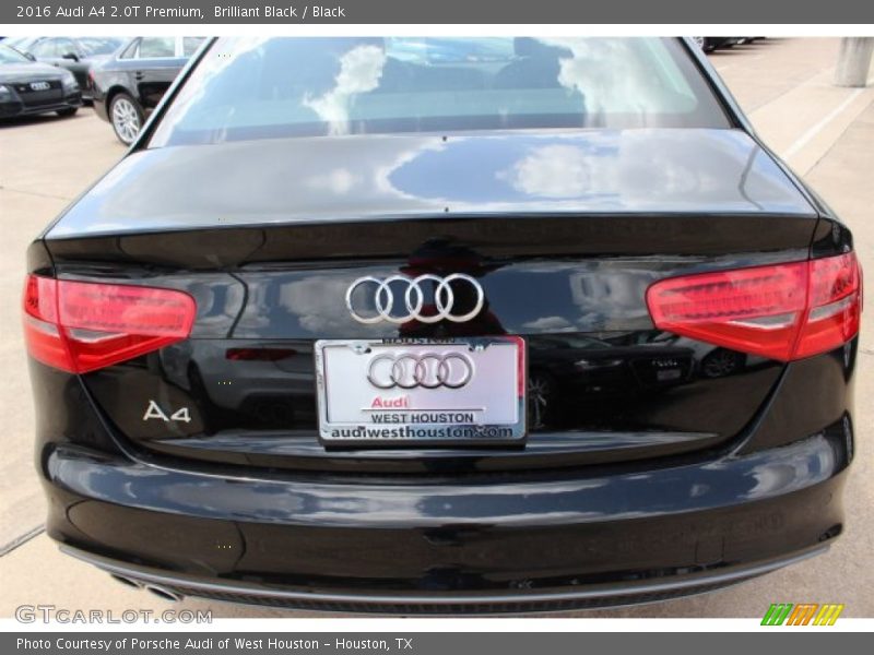 Brilliant Black / Black 2016 Audi A4 2.0T Premium