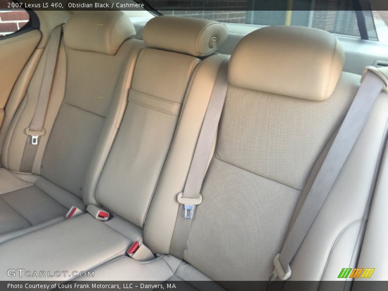 Obsidian Black / Cashmere 2007 Lexus LS 460