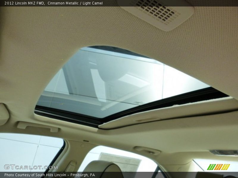 Cinnamon Metallic / Light Camel 2012 Lincoln MKZ FWD
