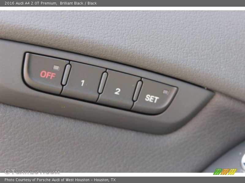 Controls of 2016 A4 2.0T Premium