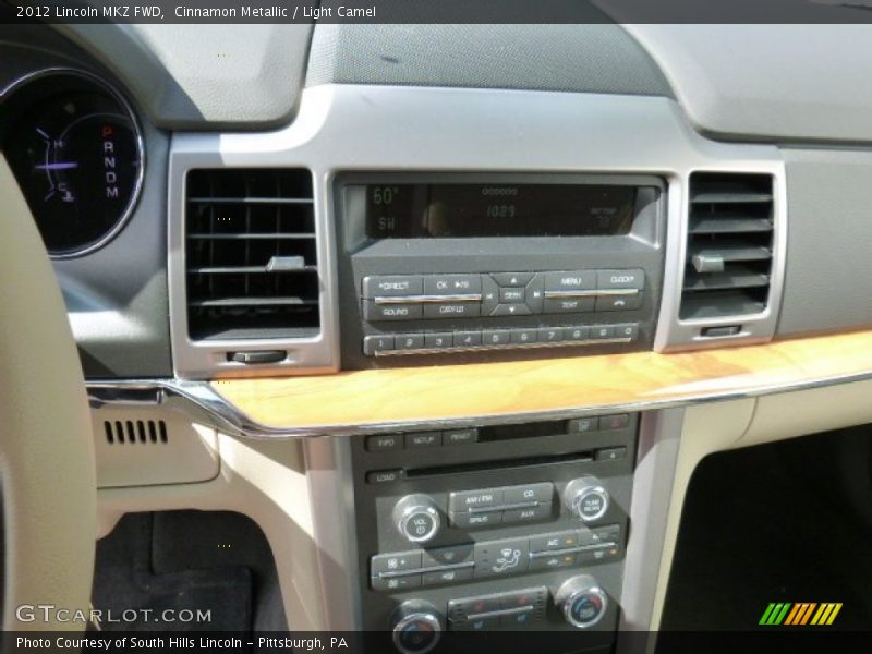 Cinnamon Metallic / Light Camel 2012 Lincoln MKZ FWD