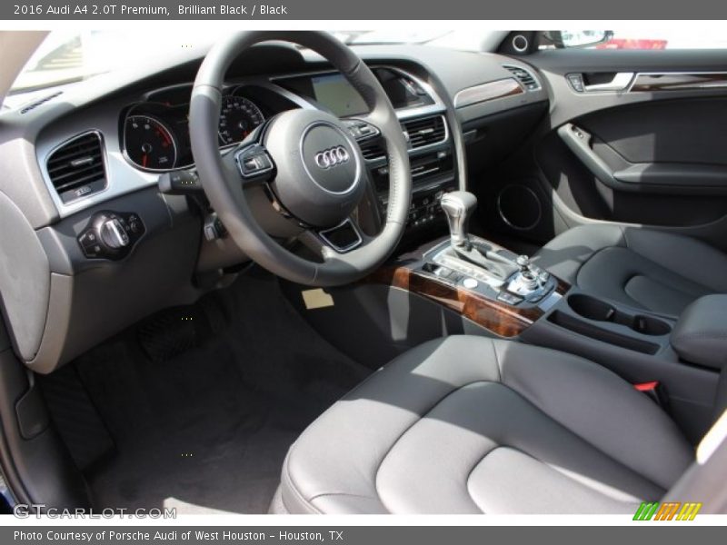  2016 A4 2.0T Premium Black Interior