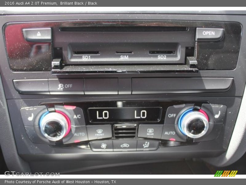 Brilliant Black / Black 2016 Audi A4 2.0T Premium