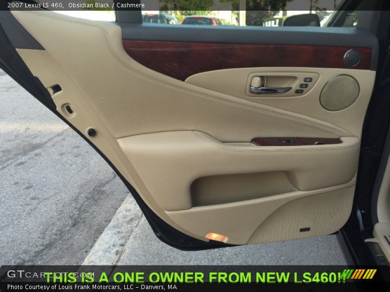Obsidian Black / Cashmere 2007 Lexus LS 460