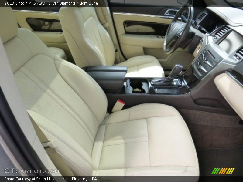 Silver Diamond / Light Dune 2013 Lincoln MKS AWD