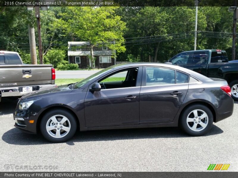 Tungsten Metallic / Jet Black 2016 Chevrolet Cruze Limited LT
