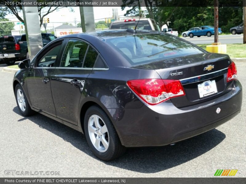 Tungsten Metallic / Jet Black 2016 Chevrolet Cruze Limited LT