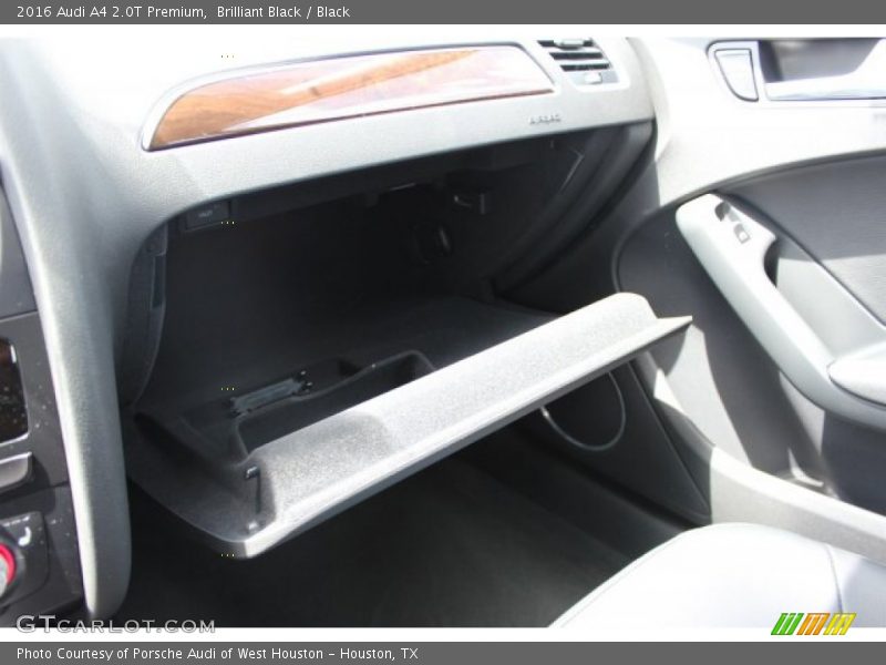 Brilliant Black / Black 2016 Audi A4 2.0T Premium