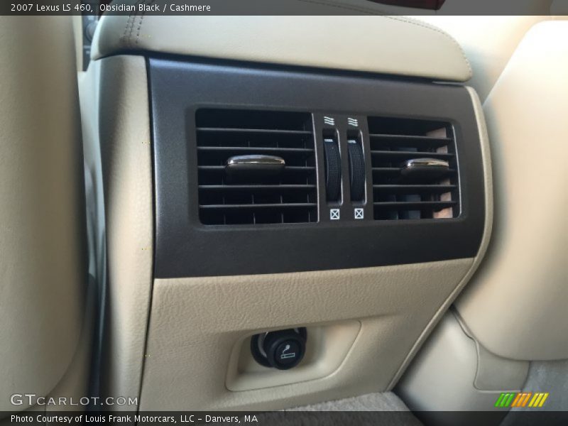 Obsidian Black / Cashmere 2007 Lexus LS 460