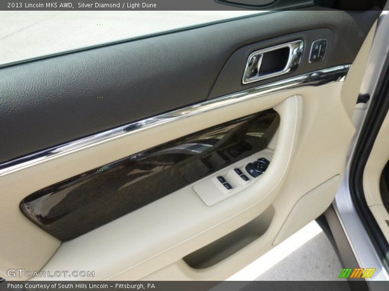 Silver Diamond / Light Dune 2013 Lincoln MKS AWD
