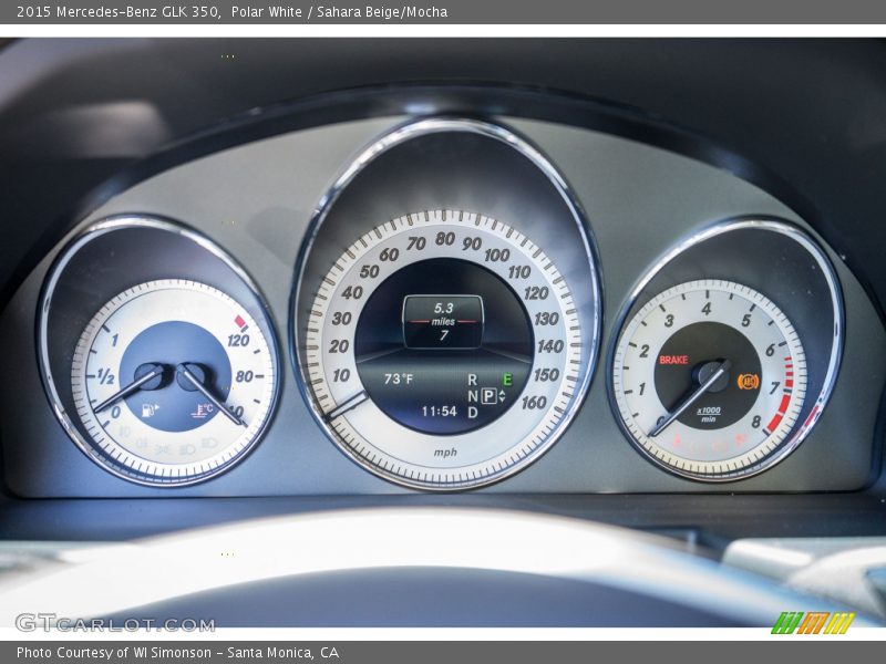 Polar White / Sahara Beige/Mocha 2015 Mercedes-Benz GLK 350