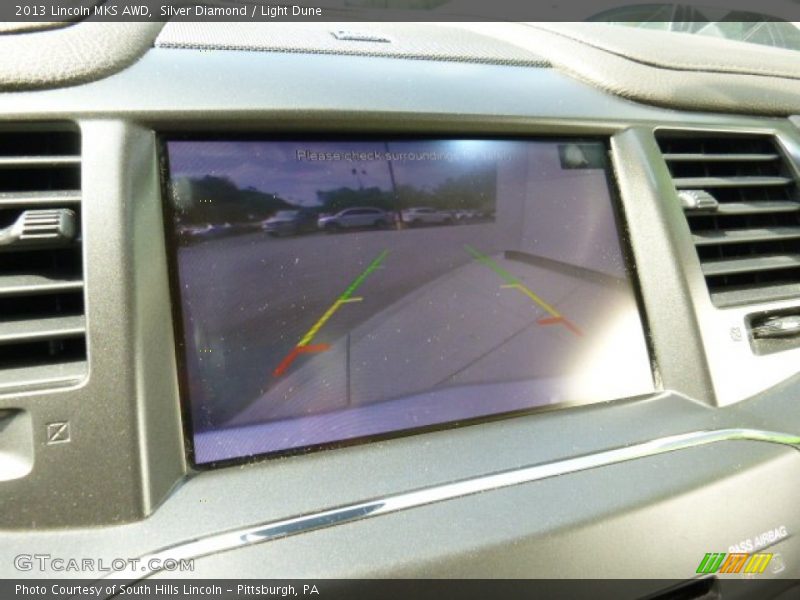 Silver Diamond / Light Dune 2013 Lincoln MKS AWD
