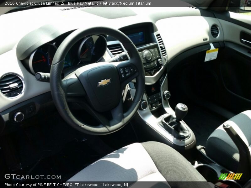 Blue Ray Metallic / Jet Black/Medium Titanium 2016 Chevrolet Cruze Limited LS