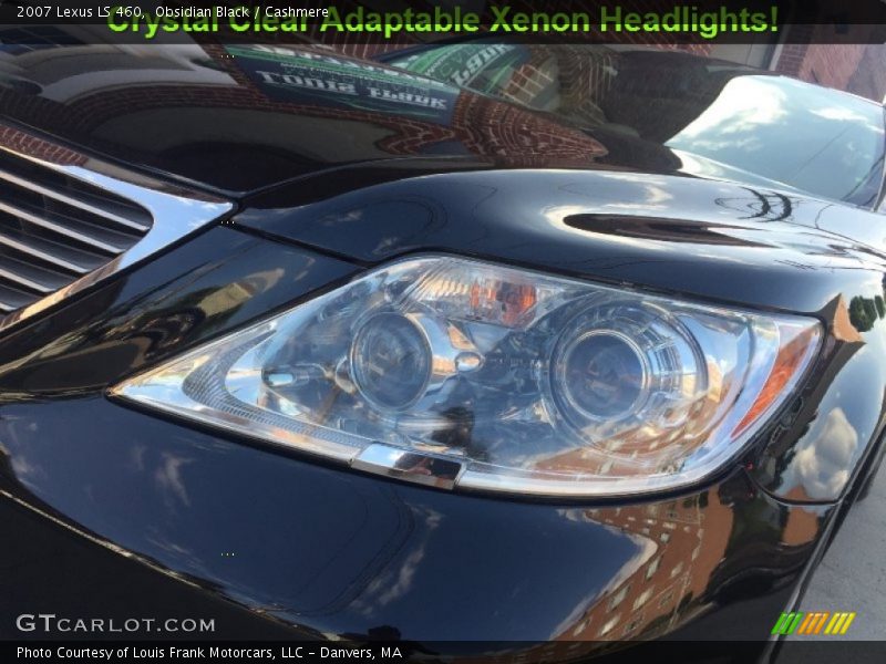 Obsidian Black / Cashmere 2007 Lexus LS 460
