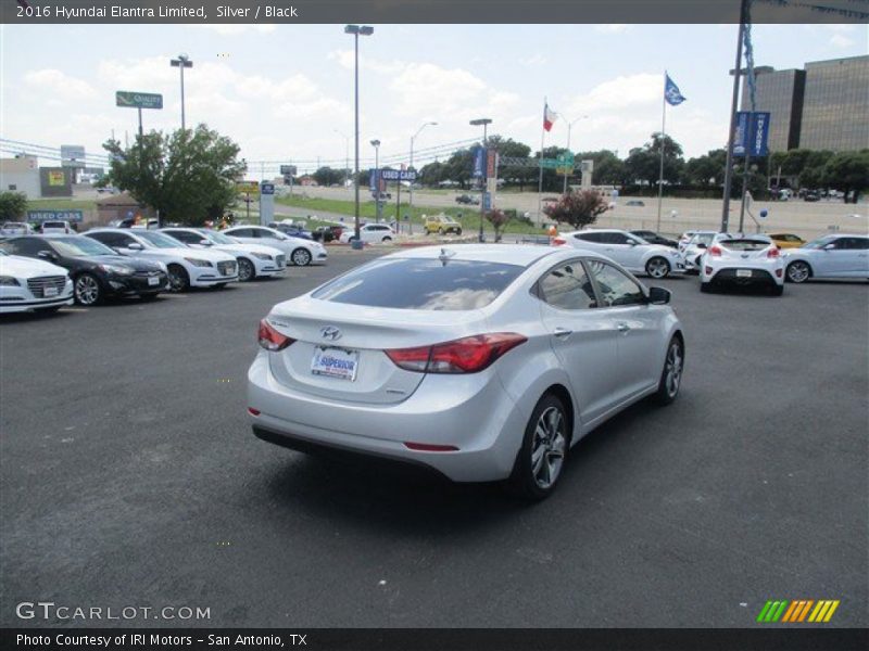 Silver / Black 2016 Hyundai Elantra Limited