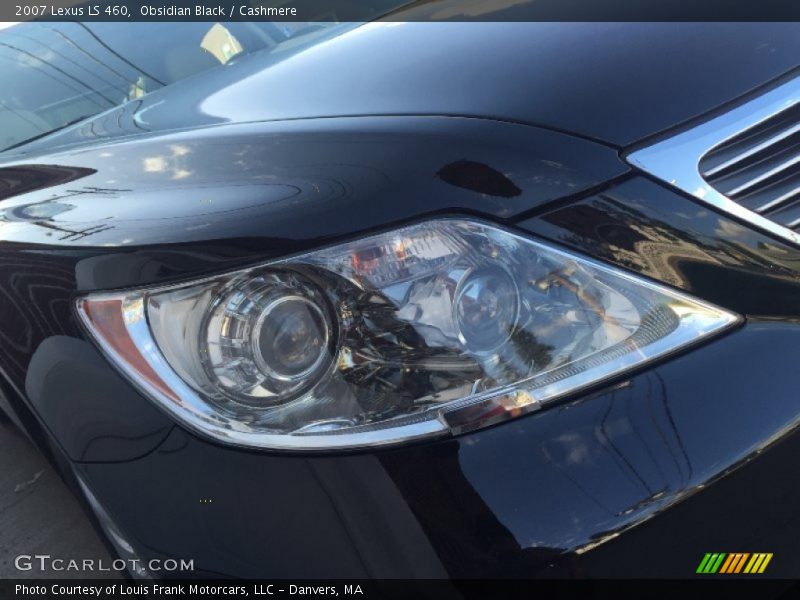 Obsidian Black / Cashmere 2007 Lexus LS 460